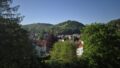 Ausblick vom Balkon